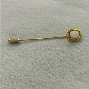 vintage opal stick pin